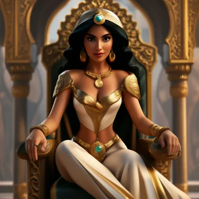 Косплей. Принцесса Жасмин (Princess Jasmine) в исполнении Rei-Doll