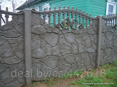 Строительство бетонных заборов: цена 240 грн - купить Железобетонные  изделия на ИЗИ | Украина