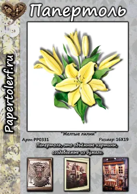 Картинка Желтые лилии яркие » Лилии » Цветы » Картинки 24 - скачать  картинки бесплатно