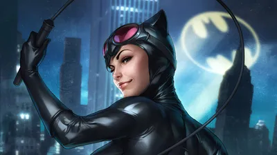 Женщина-кошка история персонажа. Рисуем Catwoman пошагово