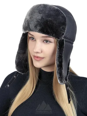 Женская шапка-ушанка из соболя, модель У-2