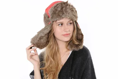 Женская меховая шапка ушанка из песца (ID#344619230), цена: 2550 ₴, купить  на Prom.ua