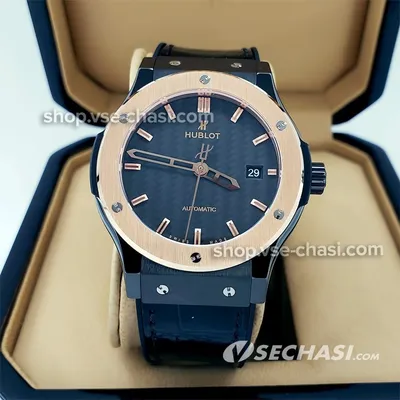 ᐈ Часы женские 【Hublot Big Bang Original 38mm Quartz Gold Blue Diamonds  361.PX.7180.LR.1204】 Купить в Киеве, цены | Watches Master