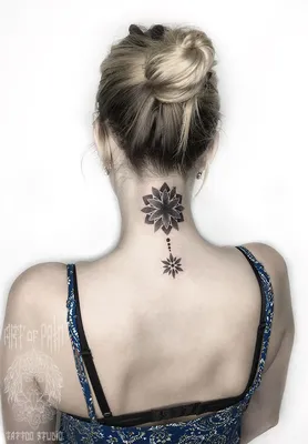 neck tattoo - neck tattoo for women - neck tattoo ideas. Explore more  Tattoo ideas on posi… | Back of neck tattoo, Best neck tattoos, Back of  neck tattoos for women