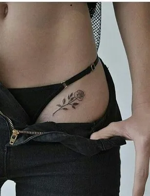 Татуировки на лобке | Cool Tattoo