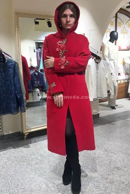 Зимнее пальто женское с мехом недорого от 15500 ₽ • 4339-01
