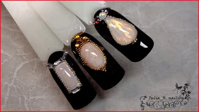 Наклейки для дизайна Жидкие камни Magic Stones (золотая оправа) IRISK (010  ZD-773) – купить по цене