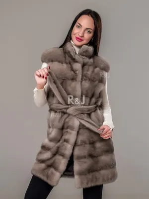 Жилет из норки купить в меховом салоне Dita Furs Due Fratelli - цена 337  000 ₽