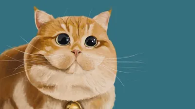 Фоновые картинки Жирных кошек: создай уютную обстановку на своем устройстве