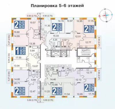 Планировки квартир в ЖК Фрегат (Жуковский) | Avaho.ru