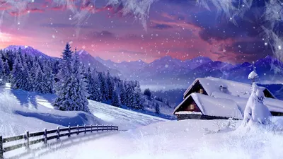Зимушка зима Фон для видеомонтажа HD Video Background - YouTube