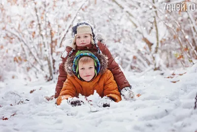 Отдых с детьми зимой 2024 в России