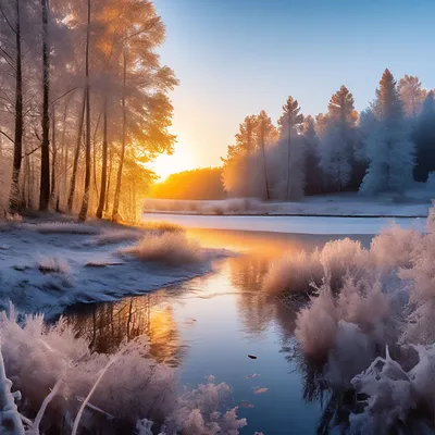 Зима пришла 🥶 реалистичное фото, …» — создано в Шедевруме