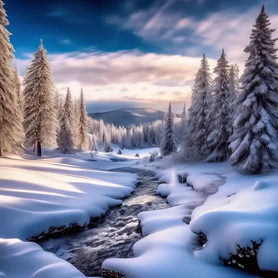 Картинки зима снег красивые (69 фото) » Картинки и статусы про окружающий  мир вокруг