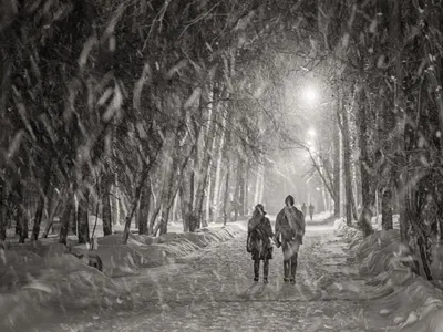 Зима романтика фото фотографии