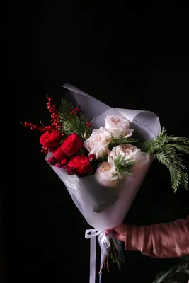 Свадебные зимние цветы / Свадебный букет невесты зимой