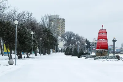 Раздел “Зима в Анапе” в альбоме “Природа и времена года” фотогалереи города  Анапы на сайте anapa.citysn.com