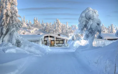 Зима в Финляндии. | Пикабу