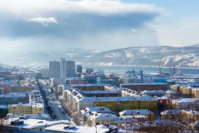 Зима в мурманске фото фотографии