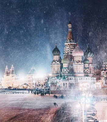 Немного ночной зимней Москвы — DRIVE2