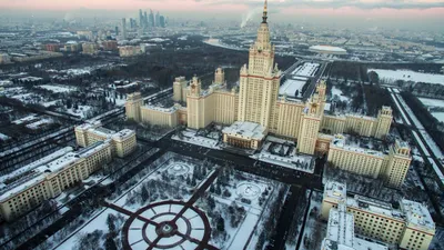 Утренняя зимняя Москва Stock Photo | Adobe Stock