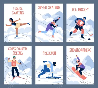 Плакат. Английский язык. Зимние виды спорта. Winter sport. (5255638) -  Купить по цене от 148.00 руб. | Интернет магазин SIMA-LAND.RU