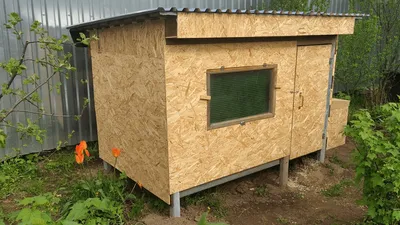 A chicken coop for laying hens with your own hands in 4 days!!! How to  build a chicken coop ! - YouTube