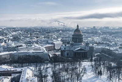 Фото зимнего Санкт-Петербурга