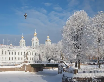 Зимний Санкт-Петербург времен …» — создано в Шедевруме