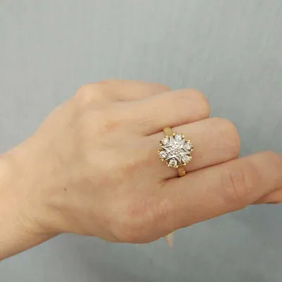 Винтажное золотое кольцо с бриллиантом 0.45ct СССР – купить по цене 131 500  ₽ с доставкой в интернет-магазине Mister Diamond