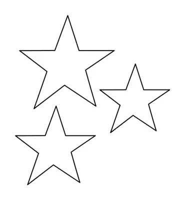 Трафареты звезд - 33 Поделки