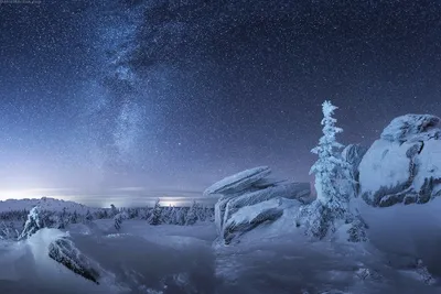 Зимнее звездное небо (39 фото) - 39 фото