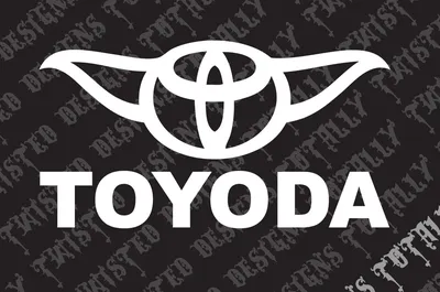 Star Wars Toyoda car truck vinyl decal sticker yoda toyota funny jedi  empire | eBay